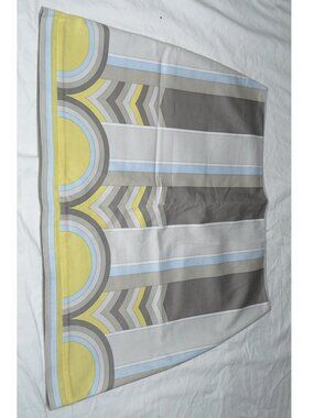 Elie Tahari Art Deco Inspired Bright & Beautiful A-Line Skirt, size 12, EUC